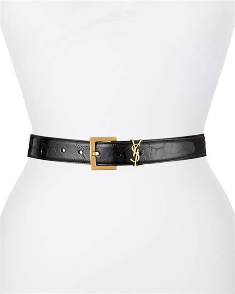 yves saint laurent belt mens|ysl belt size chart.